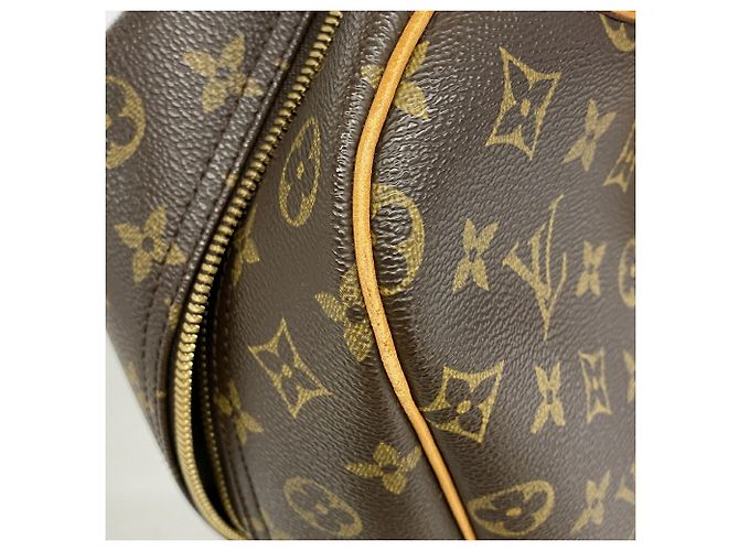 Borsa Louis Vuitton Monogram Deauville Marrone - vista 7