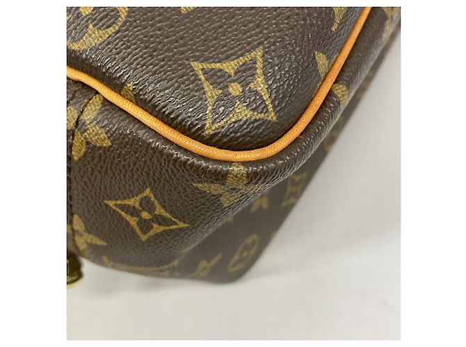 Borsa Louis Vuitton Monogram Deauville Marrone - vista 8