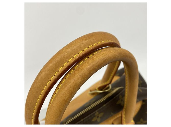 Borsa Louis Vuitton Monogram Deauville Marrone - vista 9
