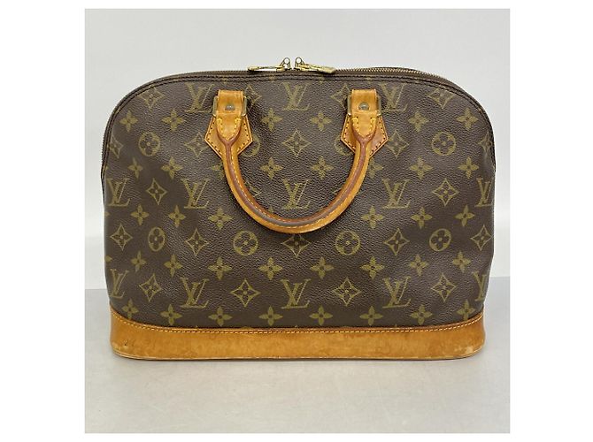 Borsa a mano Louis Vuitton Alma Monogram M51130 Marrone - vista 10