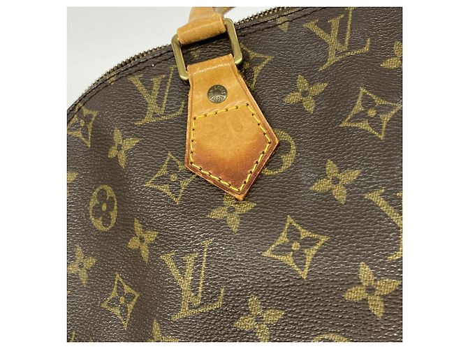 Borsa a mano Louis Vuitton Alma Monogram M51130 Marrone - vista 9