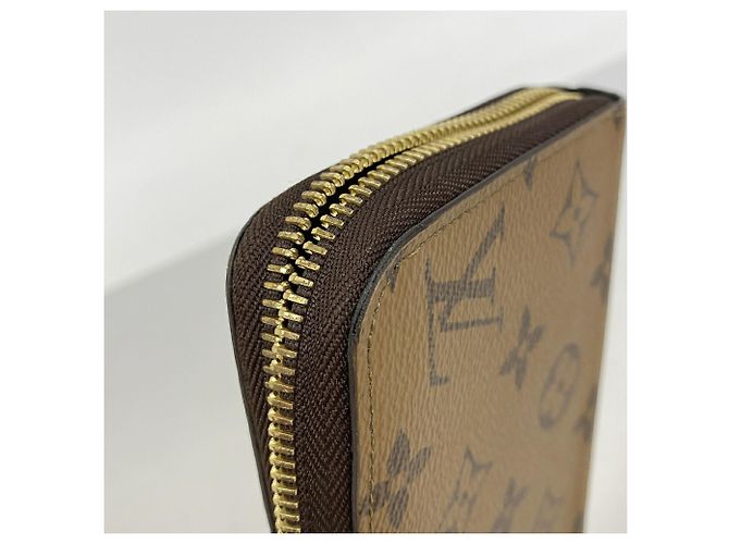 Portafoglio Zippy Monogram Reverse Louis Vuitton Marrone - vista 5