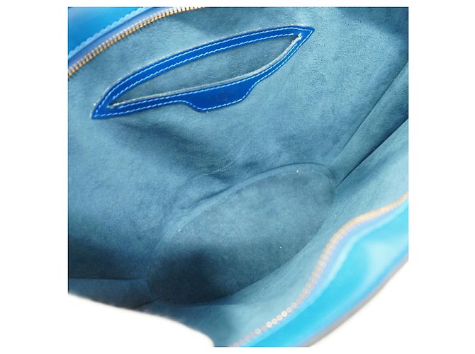 Borsa Louis Vuitton Epi Saint Jacques Blu - vista 4