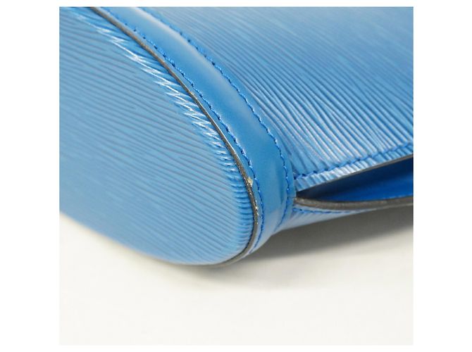 Borsa Louis Vuitton Epi Saint Jacques Blu - vista 7