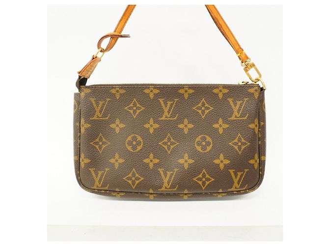 Borsa Pochette Accessoires Monogram Louis Vuitton Marrone - vista 10