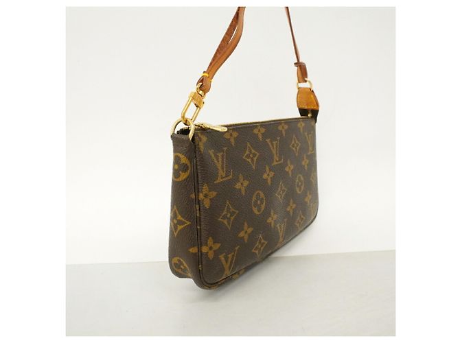 Borsa Pochette Accessoires Monogram Louis Vuitton Marrone - vista 2