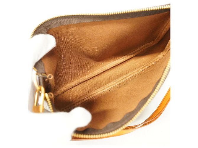 Borsa Pochette Accessoires Monogram Louis Vuitton Marrone - vista 4