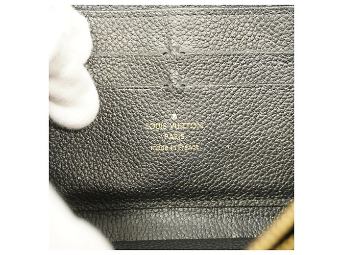 Louis Vuitton Monogram Empreinte Zippy Wallet Schwarz - Ansicht 4
