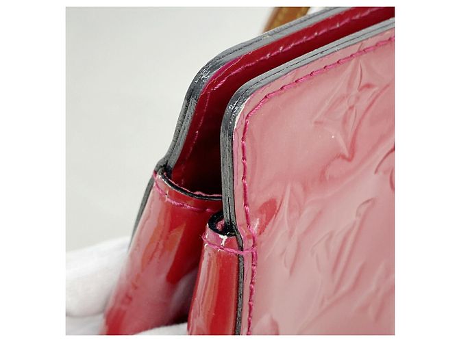 Borsa Louis Vuitton Vernis Catalina BB Rosa - vista 7