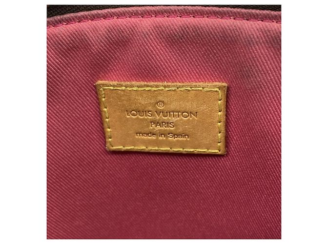 Borsa a tracolla Louis Vuitton Monogram Loretta Marrone Rosa - vista 5