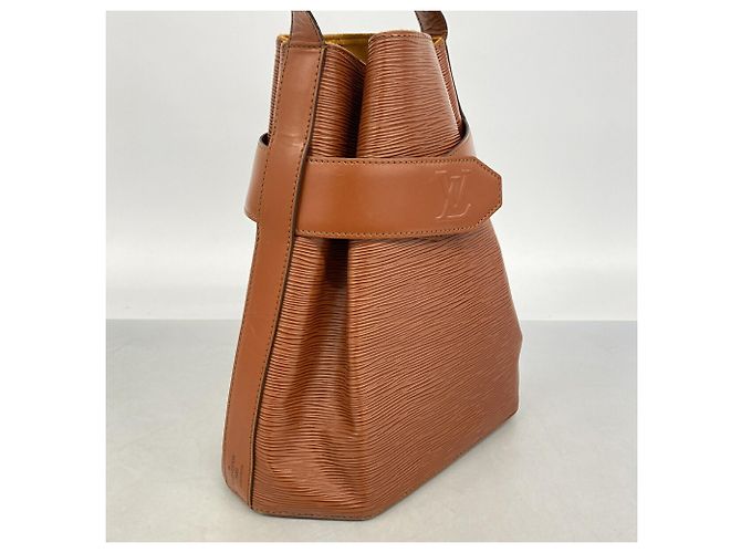 Louis Vuitton Epi Sac Depaule PM Shoulder Bag Marrone - vista 2