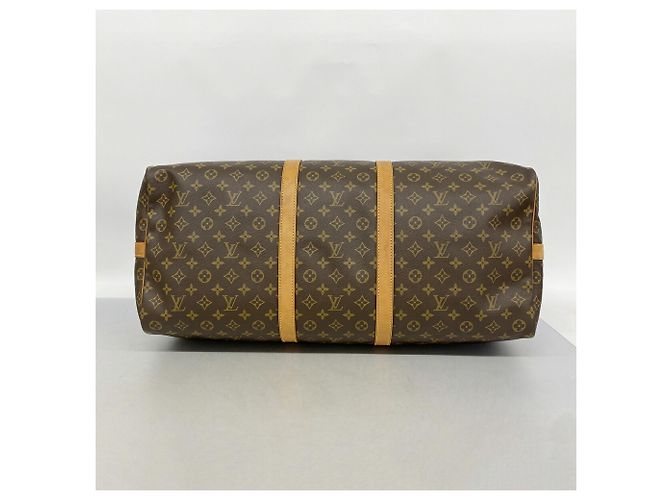 Louis Vuitton Boston Monogram Keepall Bandoulière 60 Marrone - vista 3