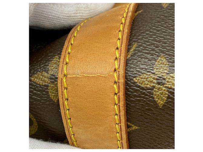 Louis Vuitton Boston Monogram Keepall Bandoulière 60 Marrone - vista 7