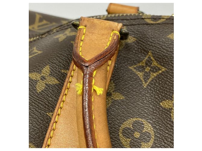 Louis Vuitton Boston Monogram Keepall Bandoulière 60 Marrone - vista 8