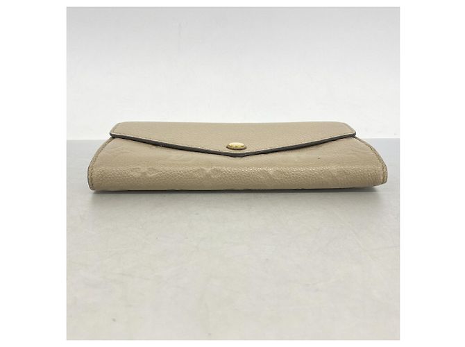 Louis Vuitton Monogram Empreinte Portefeuille Sarah Long Wallet Grigio - vista 2