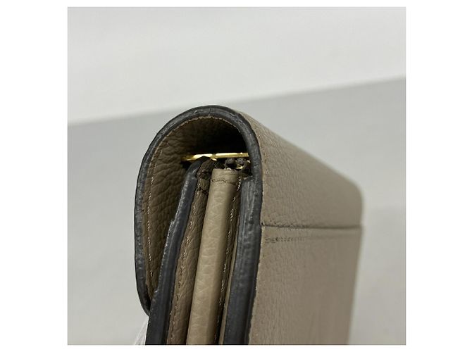 Louis Vuitton Monogram Empreinte Portefeuille Sarah Long Wallet Grigio - vista 5