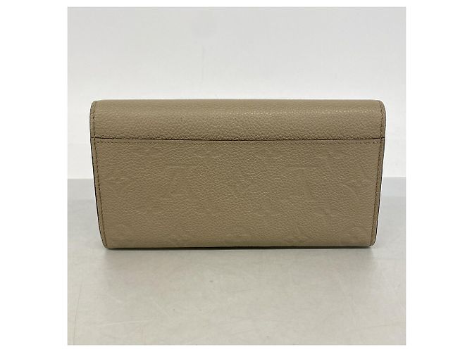 Louis Vuitton Monogram Empreinte Portefeuille Sarah Long Wallet Grigio - vista 9