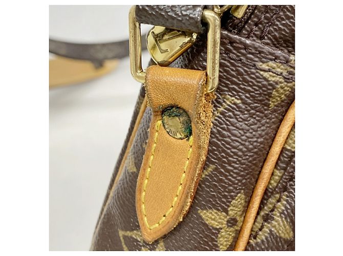 Bolso de hombro Louis Vuitton Monogram Amazon Castaño - vista 8