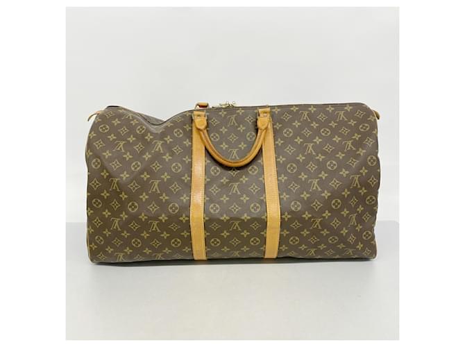 Louis Vuitton Boston Monogram Keepall 60 Marrone - vista 11