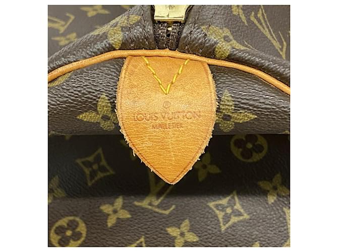 Louis Vuitton Boston Monogram Keepall 60 Marrone - vista 5
