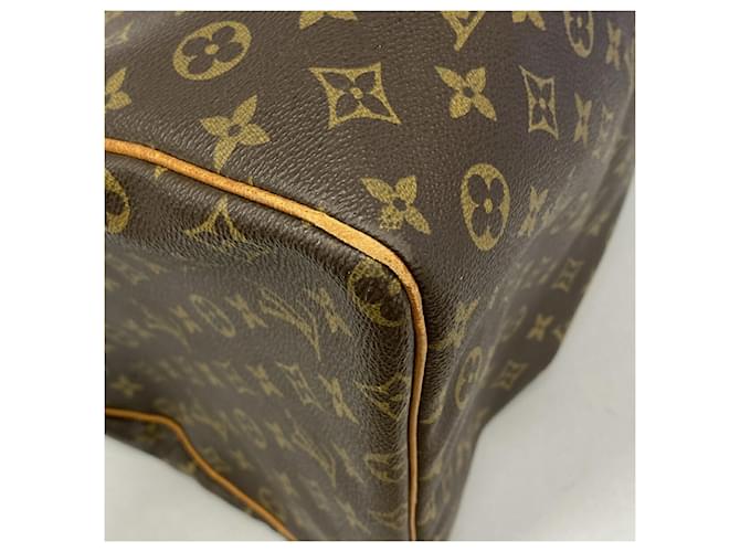 Louis Vuitton Boston Monogram Keepall 60 Marrone - vista 6