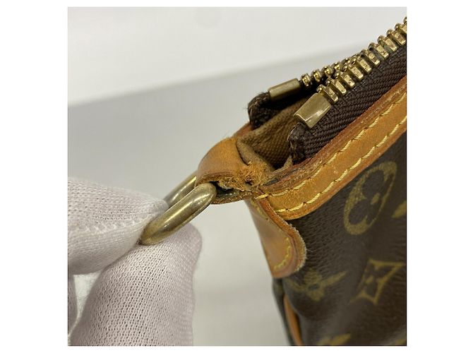 Borsa Tote Louis Vuitton Monogram Palermo PM Marrone - vista 10