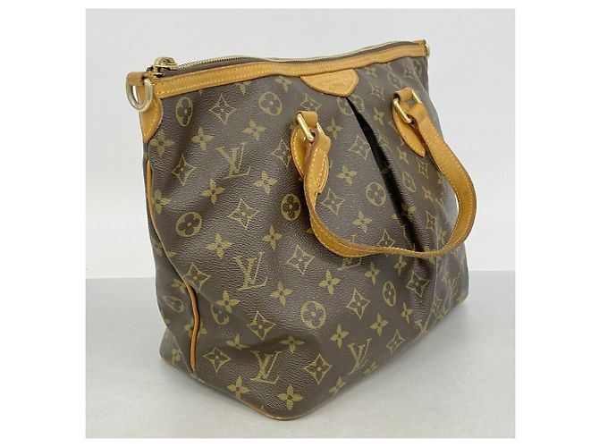 Borsa Tote Louis Vuitton Monogram Palermo PM Marrone - vista 2