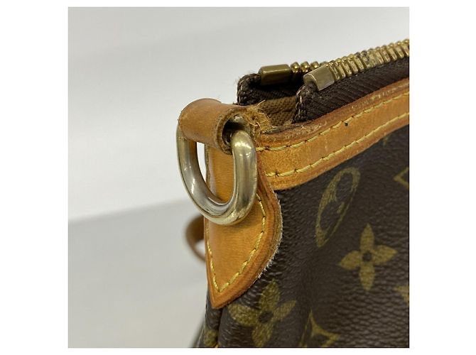 Borsa Tote Louis Vuitton Monogram Palermo PM Marrone - vista 6