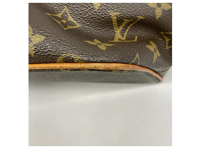 Borsa Tote Louis Vuitton Monogram Palermo PM Marrone - vista 7