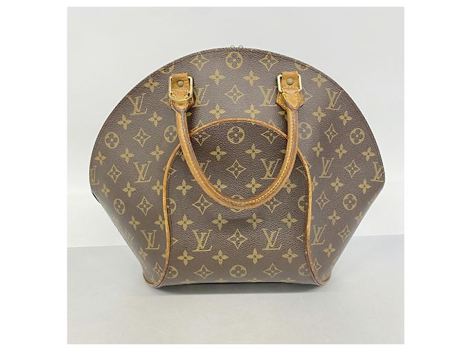 Borsa Louis Vuitton Monogram Ellipse MM Marrone - vista 12