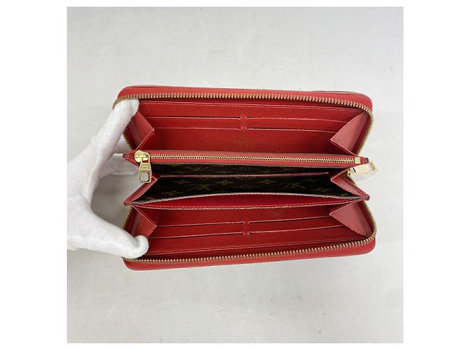 Louis Vuitton Monogram Zippy Wallet Retiro M61854 Cerise Fuschia - vista 3