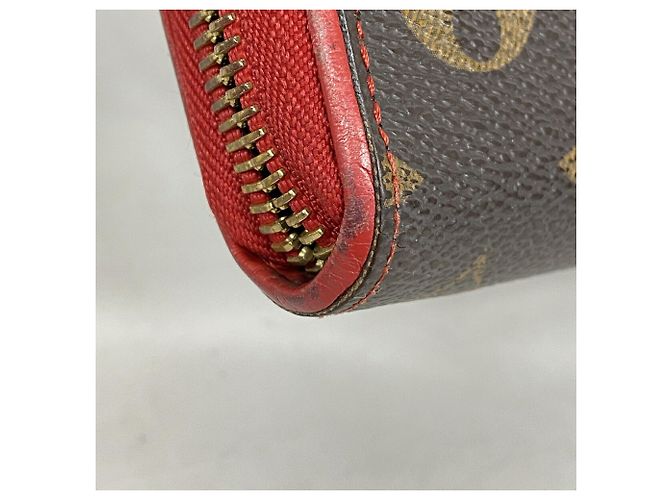 Louis Vuitton Monogram Zippy Wallet Retiro M61854 Cerise Fuschia - vista 5