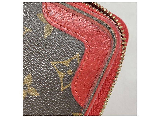 Louis Vuitton Monogram Zippy Wallet Retiro M61854 Cerise Fuschia - vista 6
