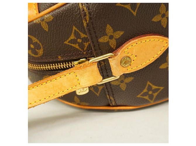 Borsa a tracolla Louis Vuitton Monogram Blois Marrone - vista 10