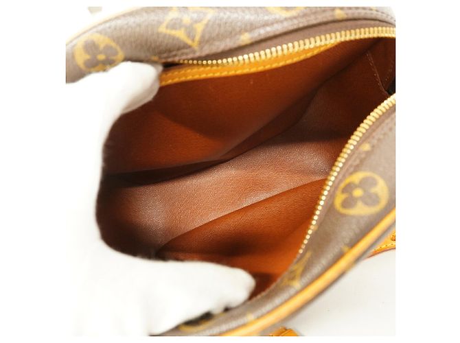 Borsa a tracolla Louis Vuitton Monogram Blois Marrone - vista 4