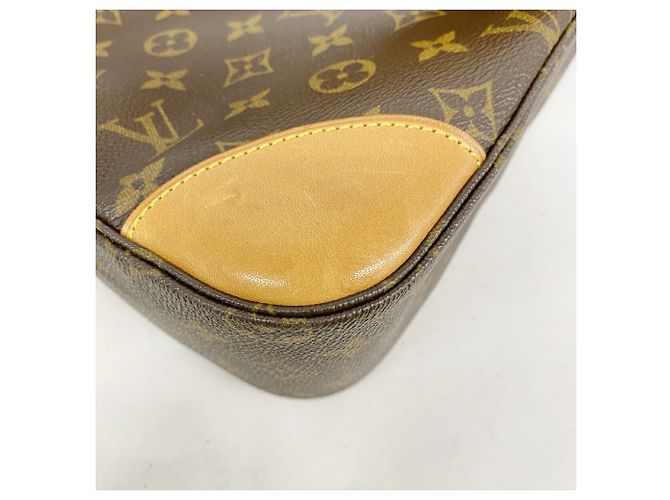 Borsa a tracolla Louis Vuitton Monogram Boulogne 30 Marrone - vista 6