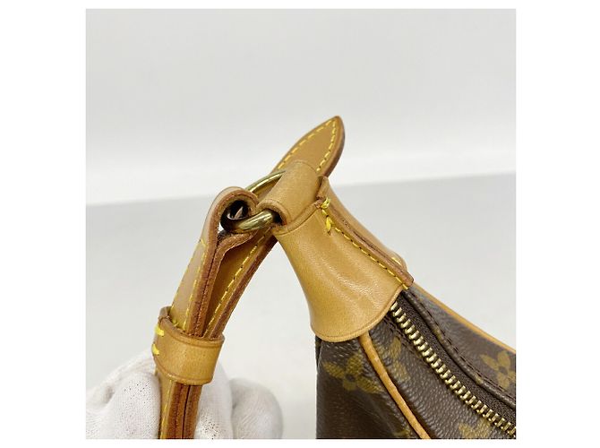 Borsa a tracolla Louis Vuitton Monogram Boulogne 30 Marrone - vista 9
