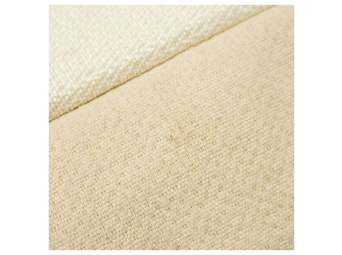 Borsa a mano Chanel Deauville in tela Beige Crudo - vista 11