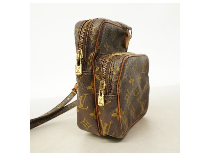 Borsa a tracolla Louis Vuitton Monogram Mini Amazon Marrone - vista 2