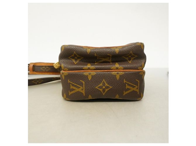 Borsa a tracolla Louis Vuitton Monogram Mini Amazon Marrone - vista 3