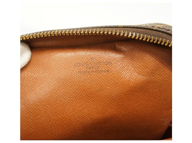 Borsa a tracolla Louis Vuitton Monogram Mini Amazon Marrone - vista 5