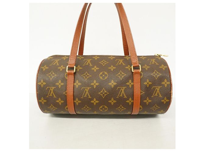 Borsa Louis Vuitton Monogram Papillon 30 Marrone - vista 12