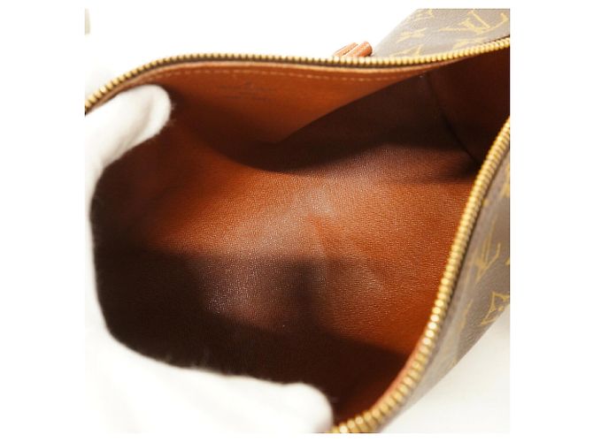 Borsa Louis Vuitton Monogram Papillon 30 Marrone - vista 4