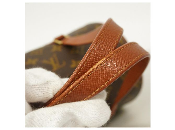 Borsa Louis Vuitton Monogram Papillon 30 Marrone - vista 8