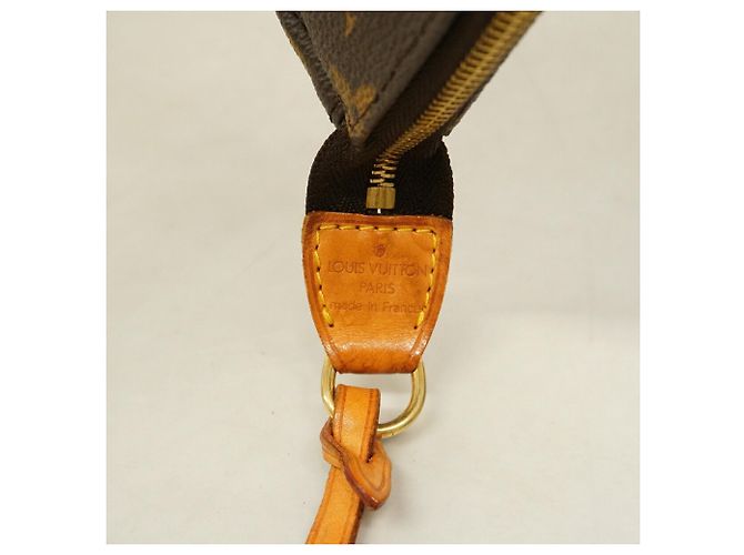 Louis Vuitton Monogram Pochette Accessoires Pouch Marrone - vista 5