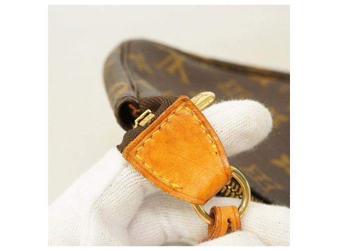 Louis Vuitton Monogram Pochette Accessoires Pouch Marrone - vista 6