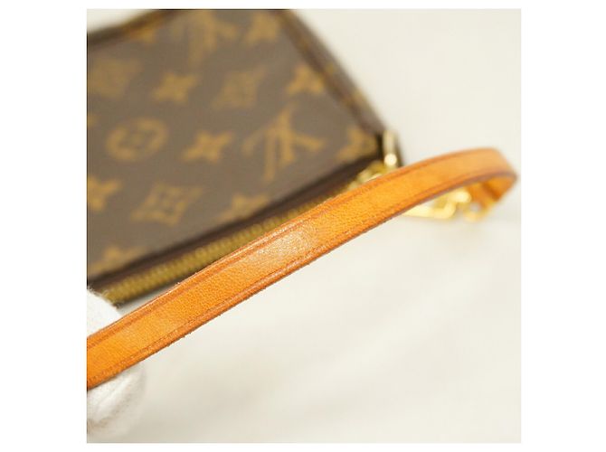 Louis Vuitton Monogram Pochette Accessoires Pouch Marrone - vista 7