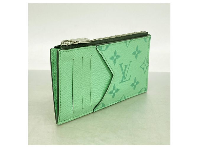 Portamonete Louis Vuitton Verde - vista 2