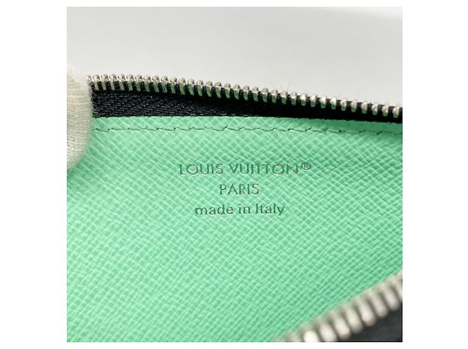 Portamonete Louis Vuitton Verde - vista 4