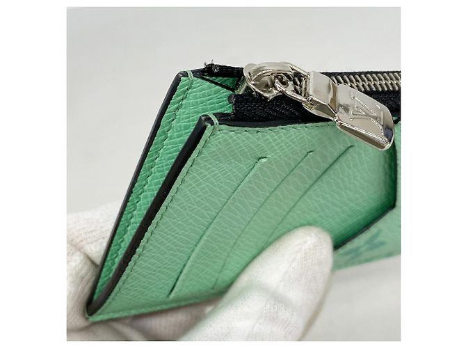 Portamonete Louis Vuitton Verde - vista 5